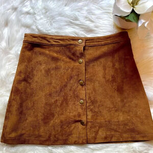 Maison Jules Button Up Mini Skirt size 4